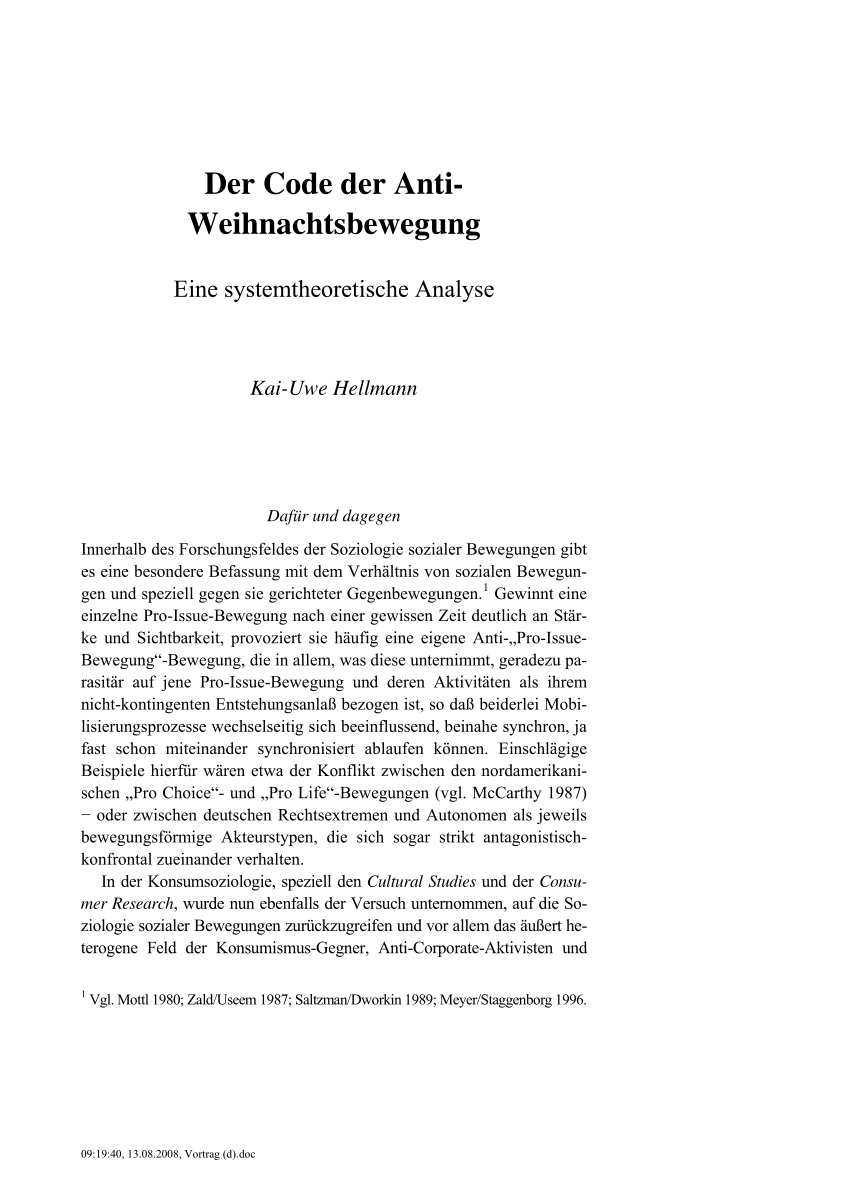 PDF Der Code der Anti Weihnachtsbewegung