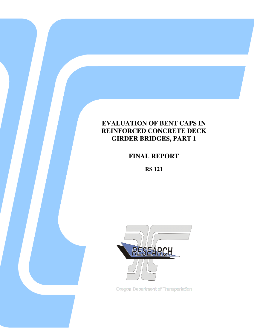PDF) EVALUATION OF BENT CAPS IN REINFORCED CONCRETE DECK GIRDER ...