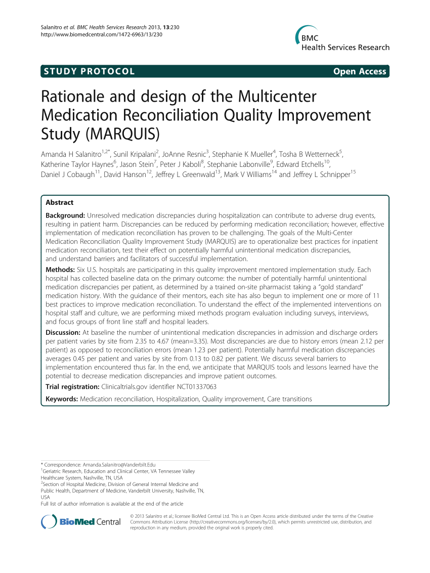 pdf-rationale-and-design-of-the-multicenter-medication-reconciliation-quality-improvement