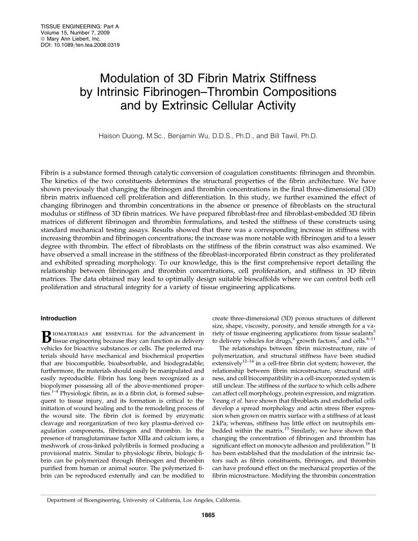 3d model of fibrin jmol
