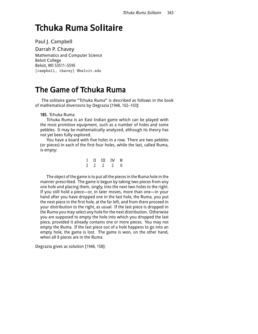 PDF) Jogos Mancala: Tópicos sobre matemática e inteligência artificial