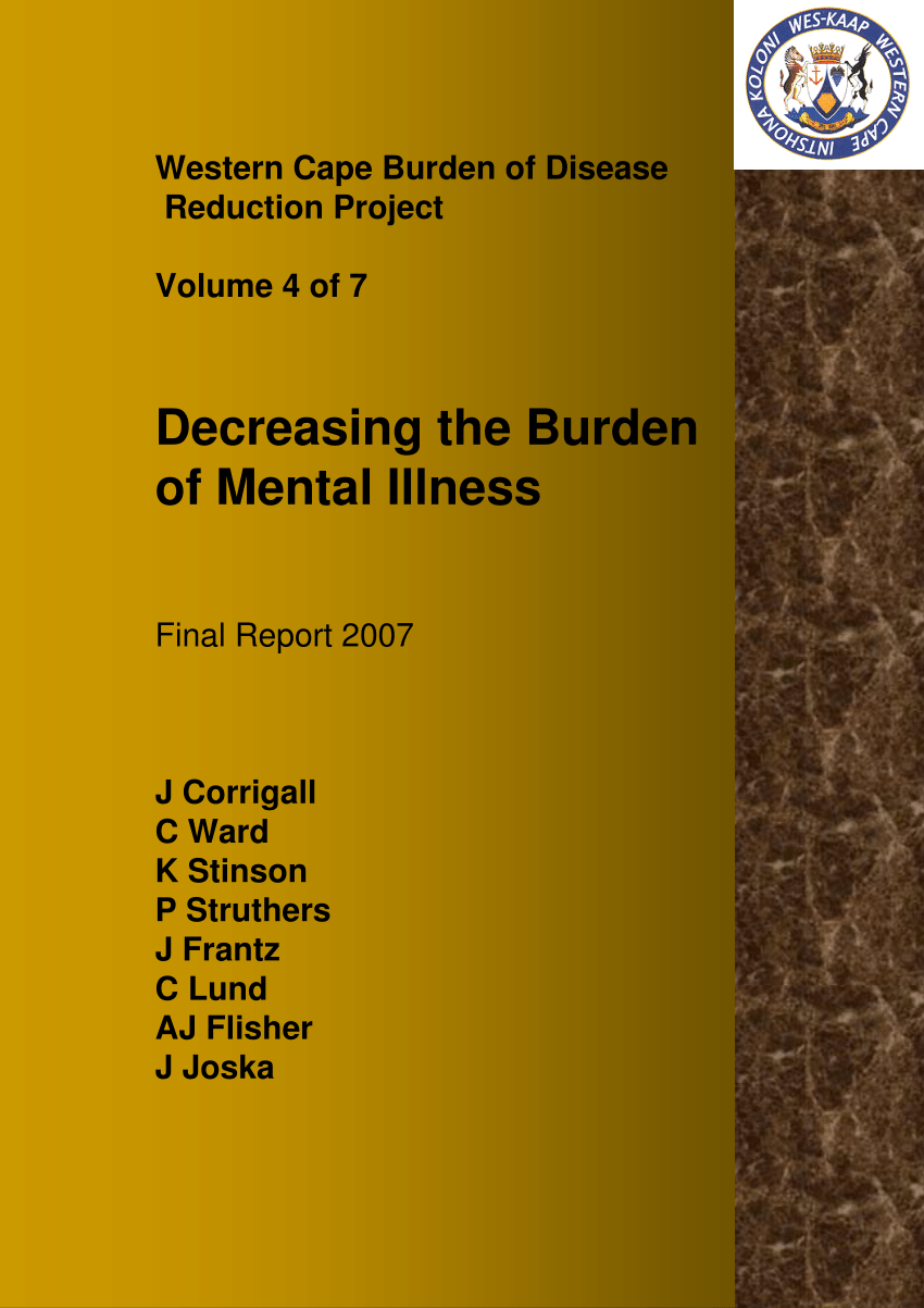 PDF) Decreasing the Burden of Mental Illness Foto