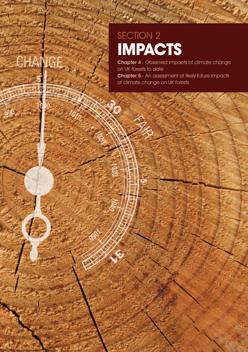 PDF) OBSERVED IMPACTS OF CLIMATE CHANGE ON UK FORESTS TO DATE