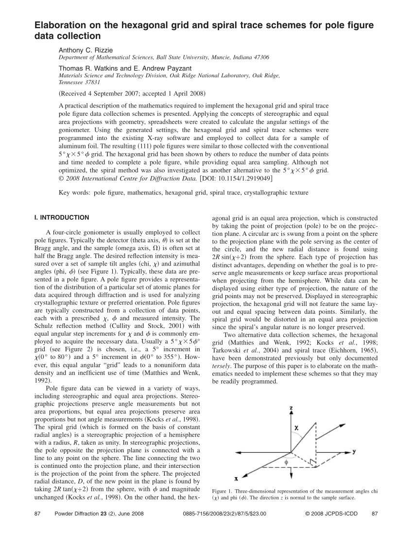 Pdf Elaboration On The Hexagonal Grid And Spiral Trace Schemes