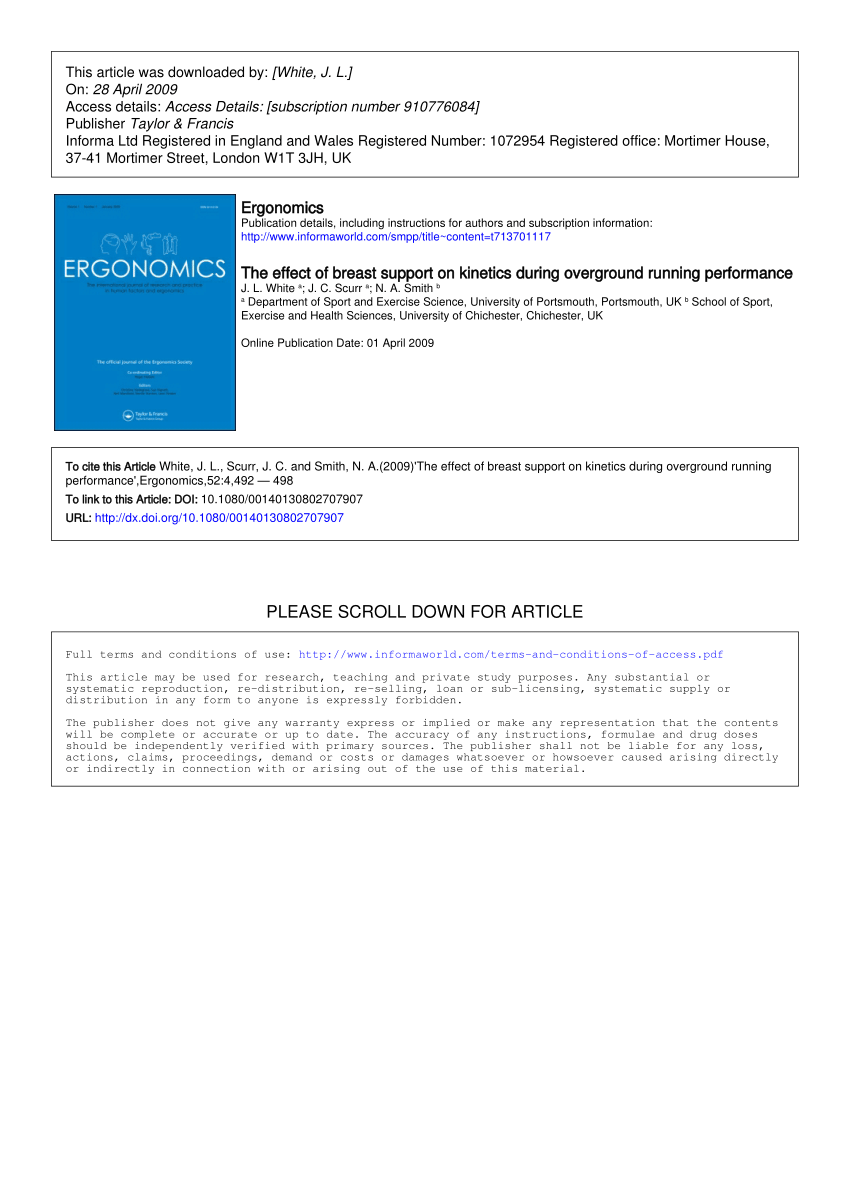 Mean + standard deviation (SD) values for all kinetic variables