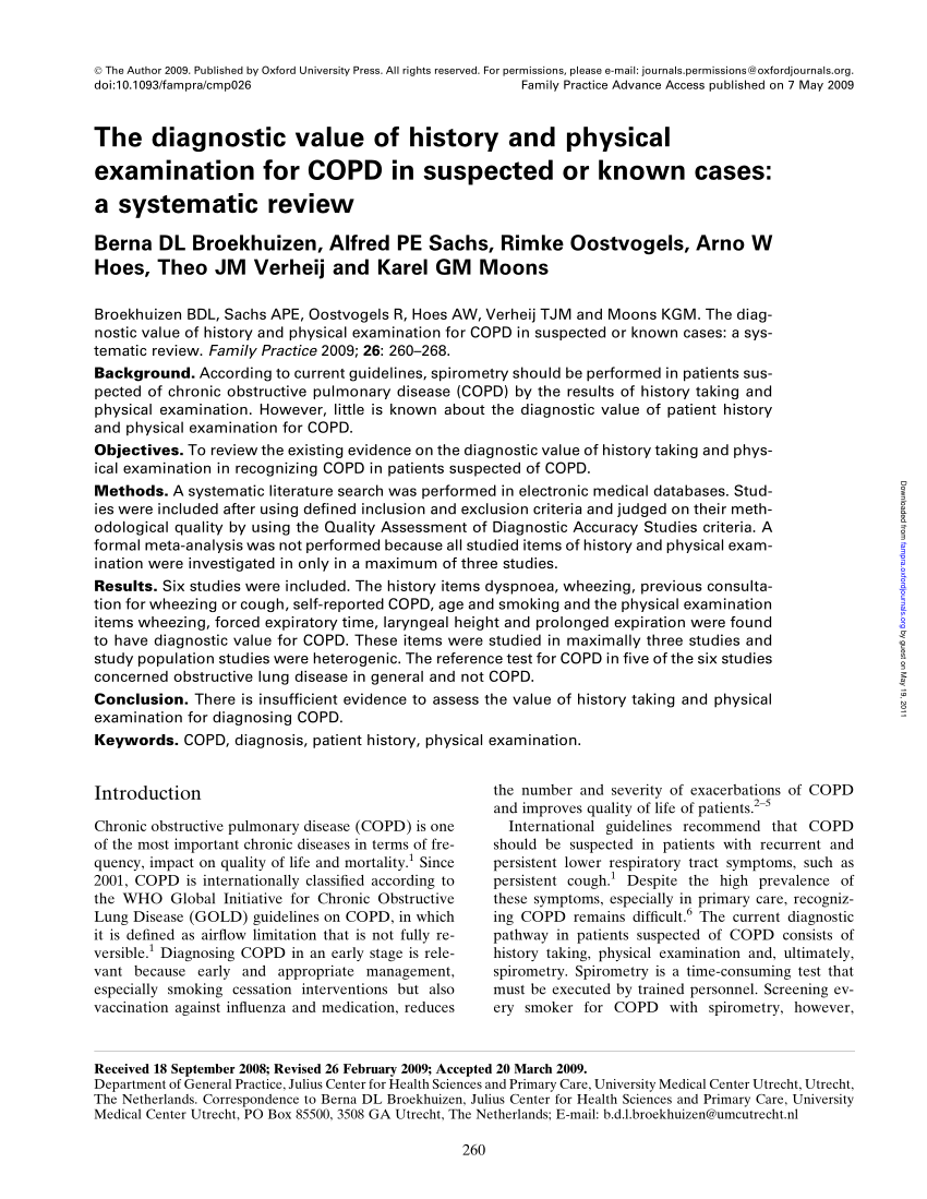 copd case study for medical students