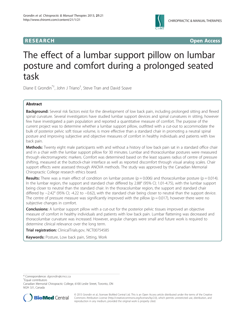 3 Benefits of a Back Support Pillow According to Chiropractors– Cushion Lab