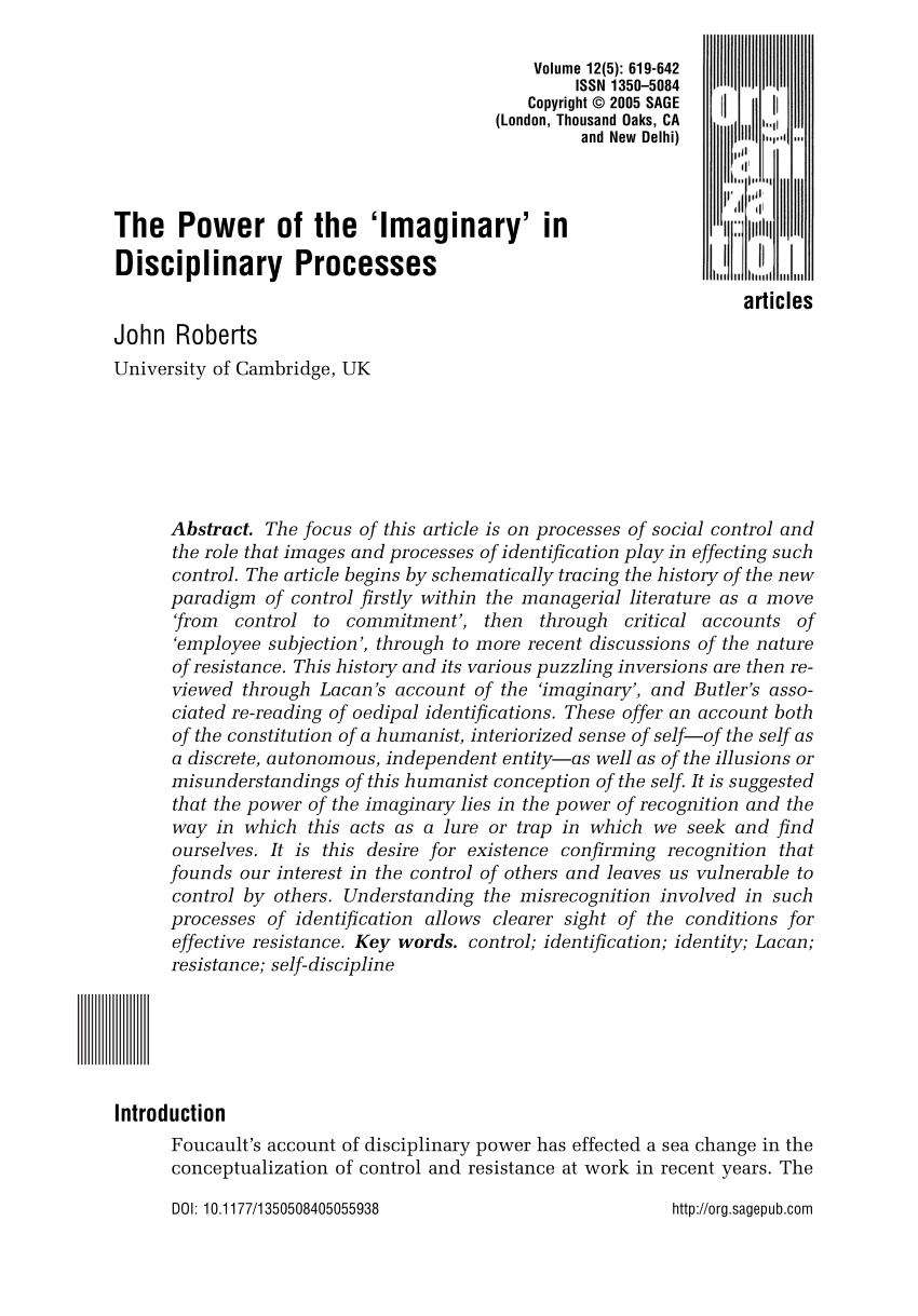 PDF) The Power of Imaginaries in Urban Planning Processes