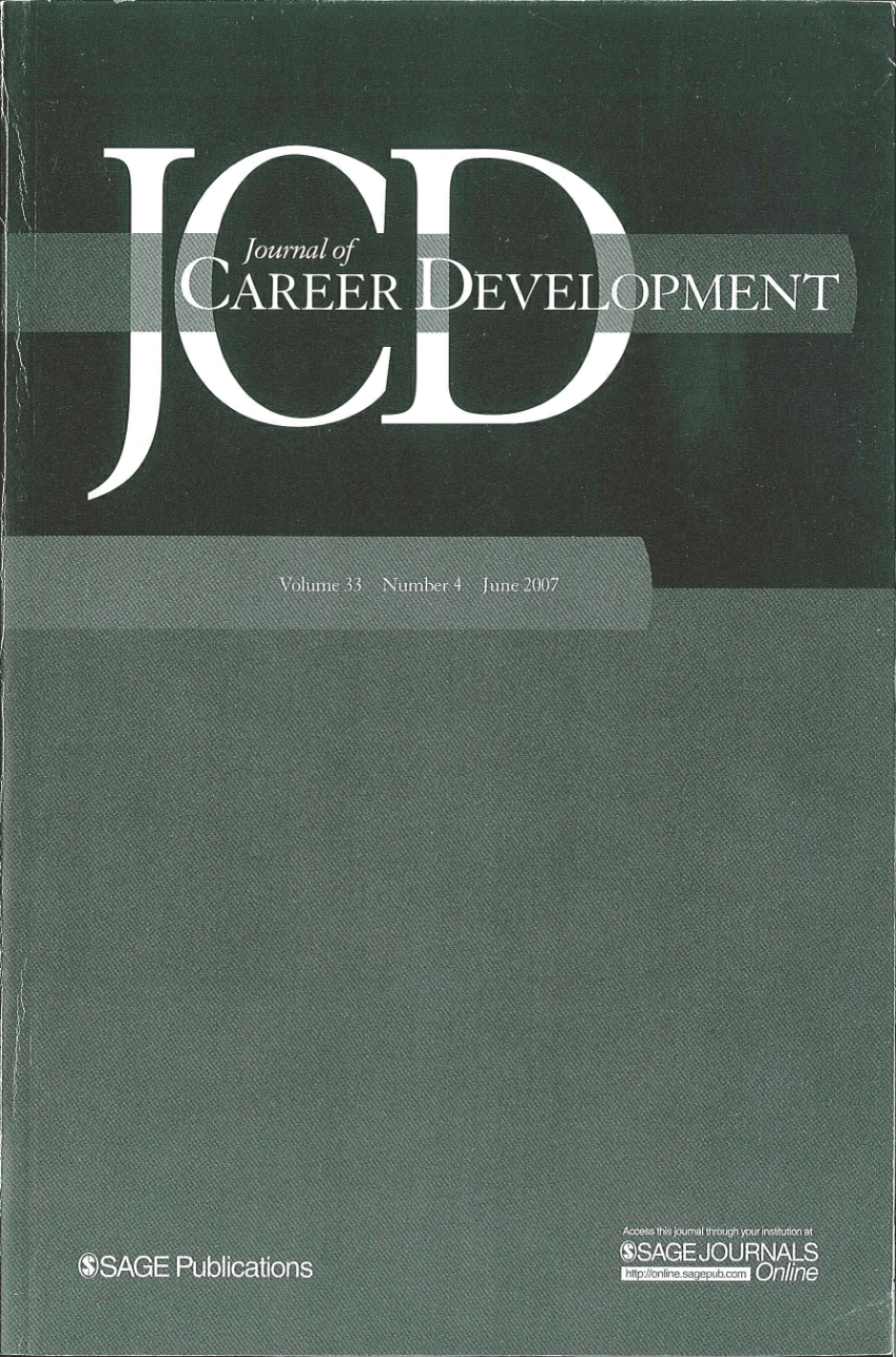 pdf generalized self efficacy coping career indecision and vocational choices of senior high school students in greeceimplications for career guidance practitioners