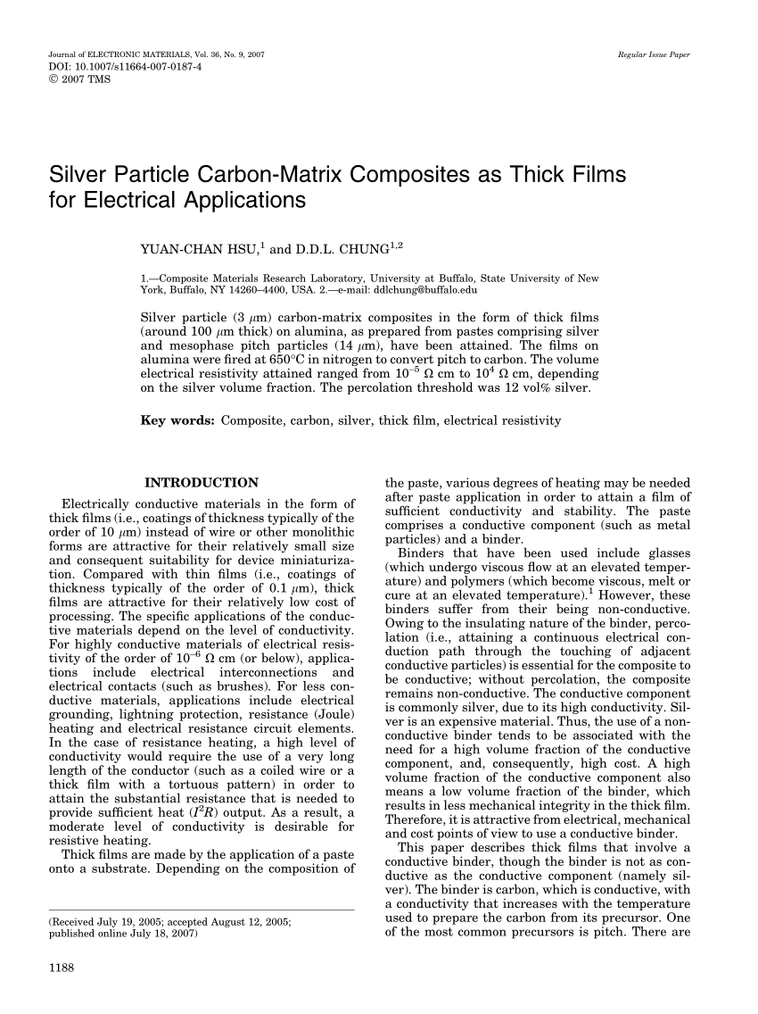 pdf-silver-particle-carbon-matrix-composites-as-thick-films-for-electrical-applications