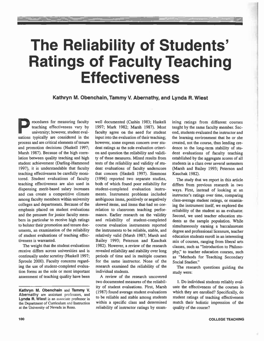 Pdf Student Evaluation Of Instruction What Can Be Learned From - pdf student evaluation of instruction what can be learned from students written comments