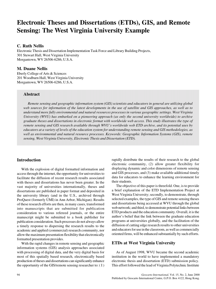 Exemple de dissertation en anglais pdf