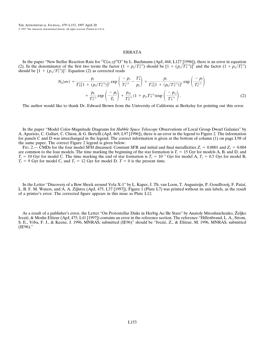 Pdf Erratum On Protostellar Disks In Herbig Ae Be Stars Apj 475 L41 1997