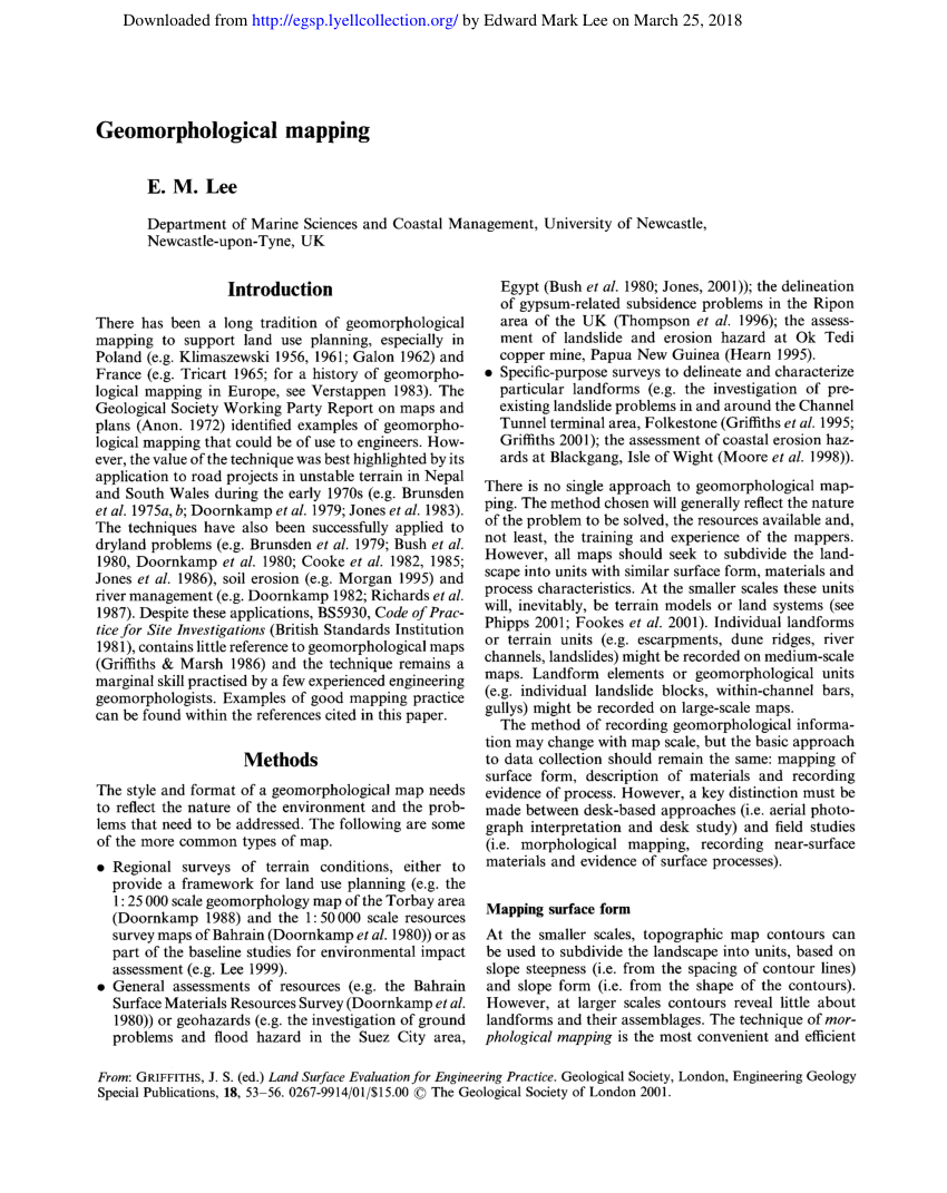 Elementary Forms For Land Surface Segmentation The Theoretical - elementary forms for land surface segmentation the theoretical basis of terrain analysis and geomorphological m!   apping request pdf