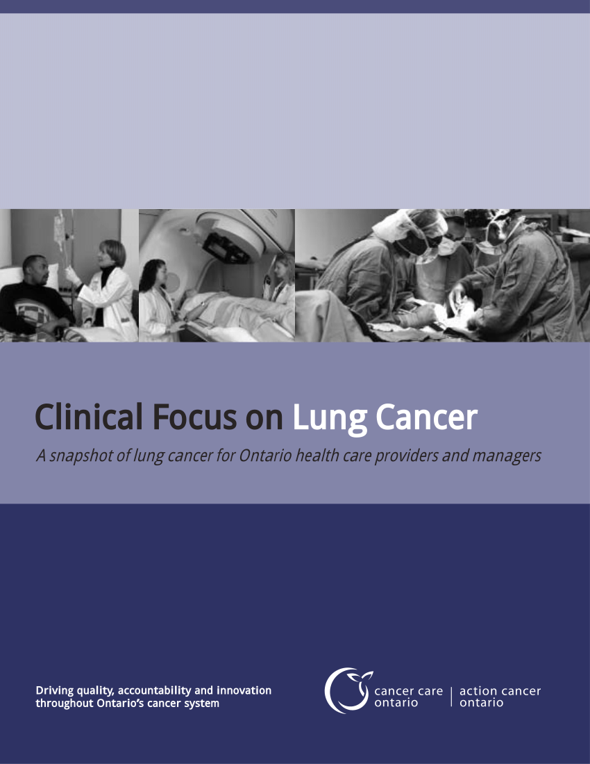 (PDF) lung cancer report