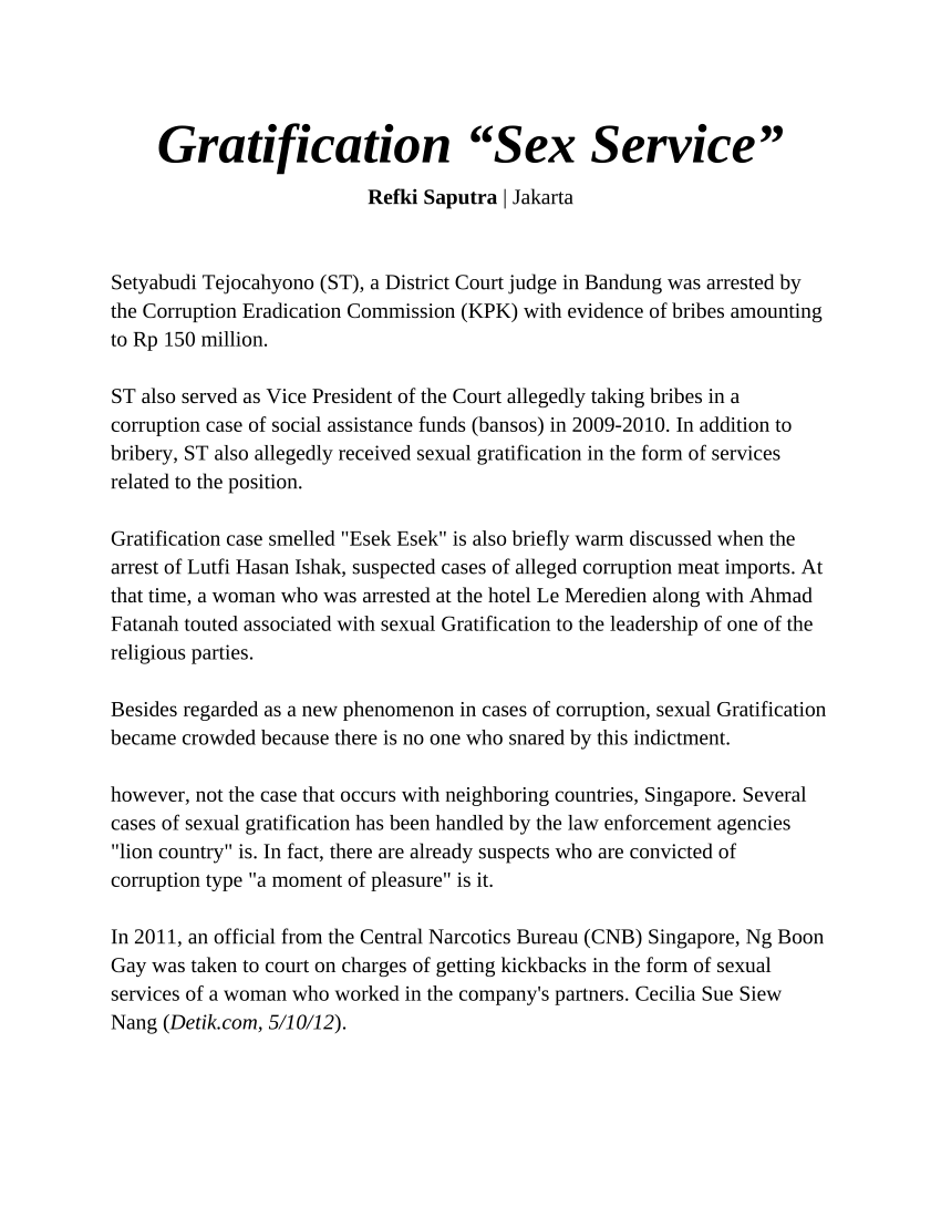 PDF) Sex Service Gratification picture