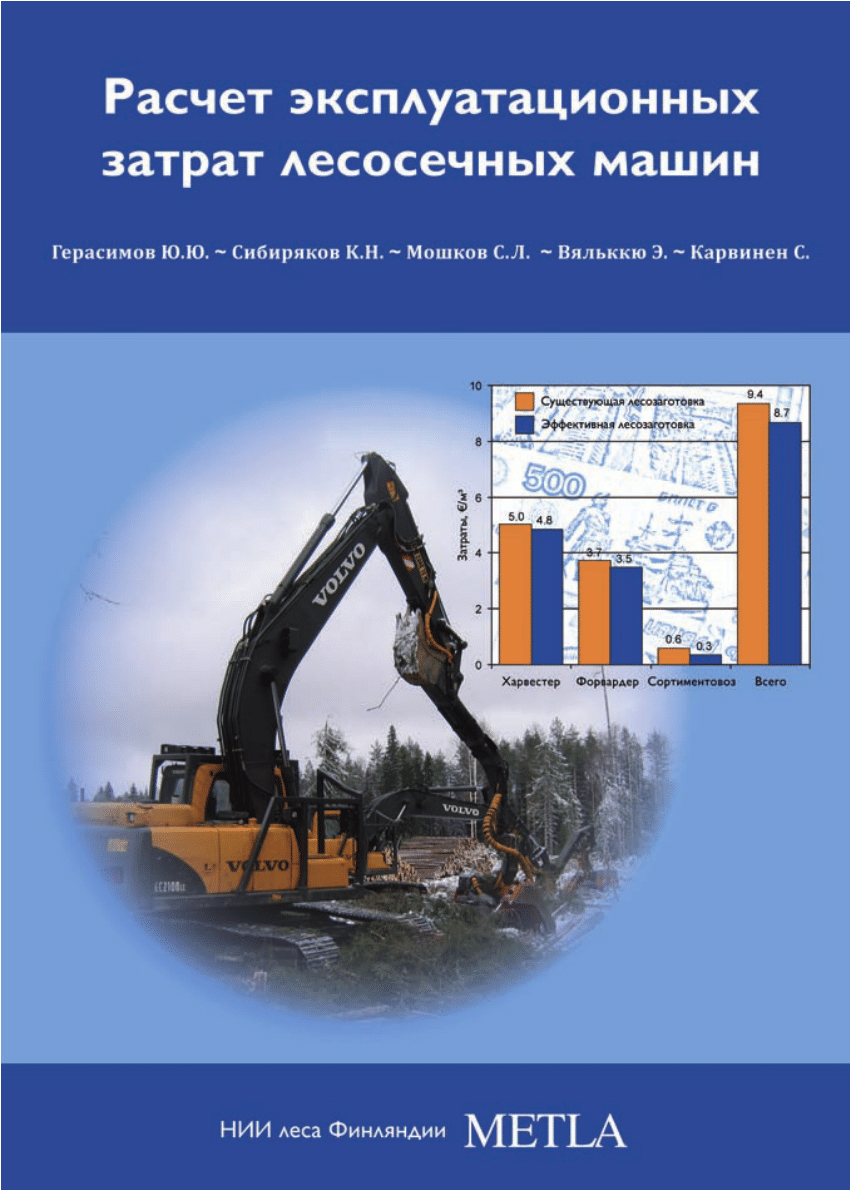 PDF) Расчет эксплуатационных затрат лесосечных машин = Cost calculation of  timber harvesting machines