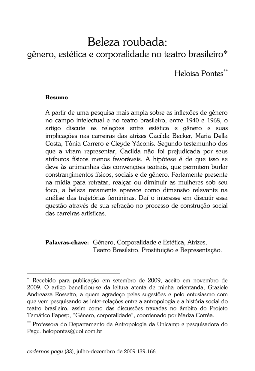 PDF) A trajetória de Gianni Ratto na indumentária