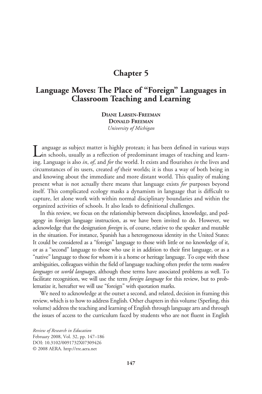 research articles on second language acquisition