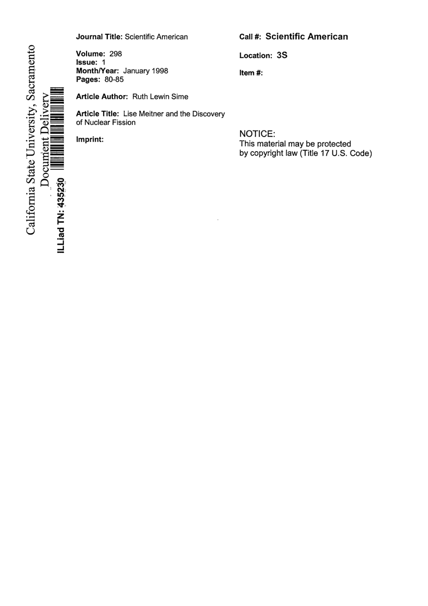 PDF Fritz Krafft Fritz Straßmann und der Aufbau der Mainzer Chemie K W I M P I für Chemie Chemisches Institut Institut für Anorganische Chemie