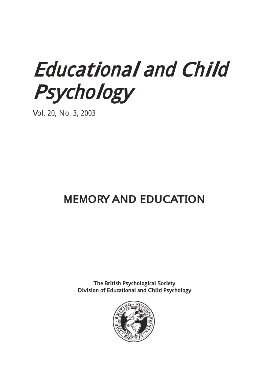 Pdf The Relationship Between Working Memory And Early Writing At