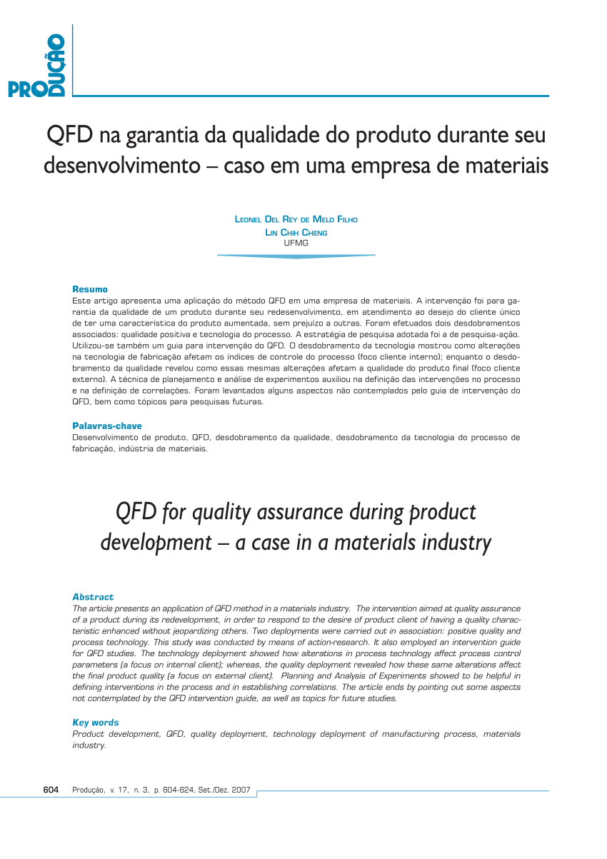 Cost Deployment - Desdobramento de Custos - Ferreira Filho Associados