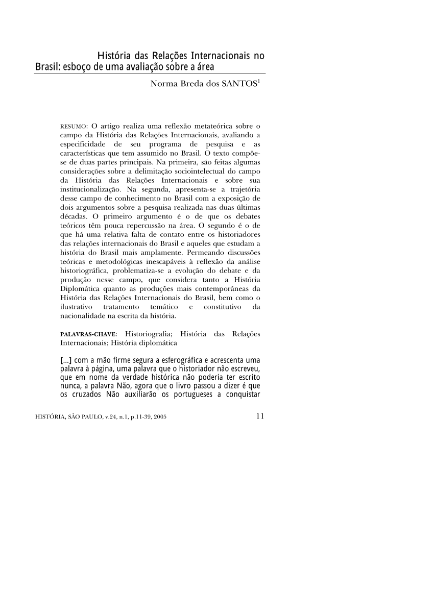 PDF) O Brasil e o Mundo: estudos sobre o pensamento de Gelson