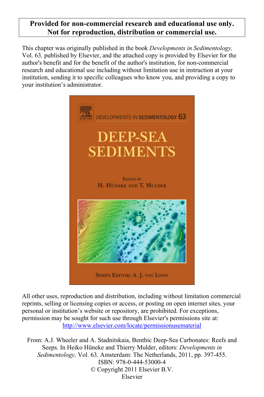 Pdf Benthic Deep Sea Carbonates