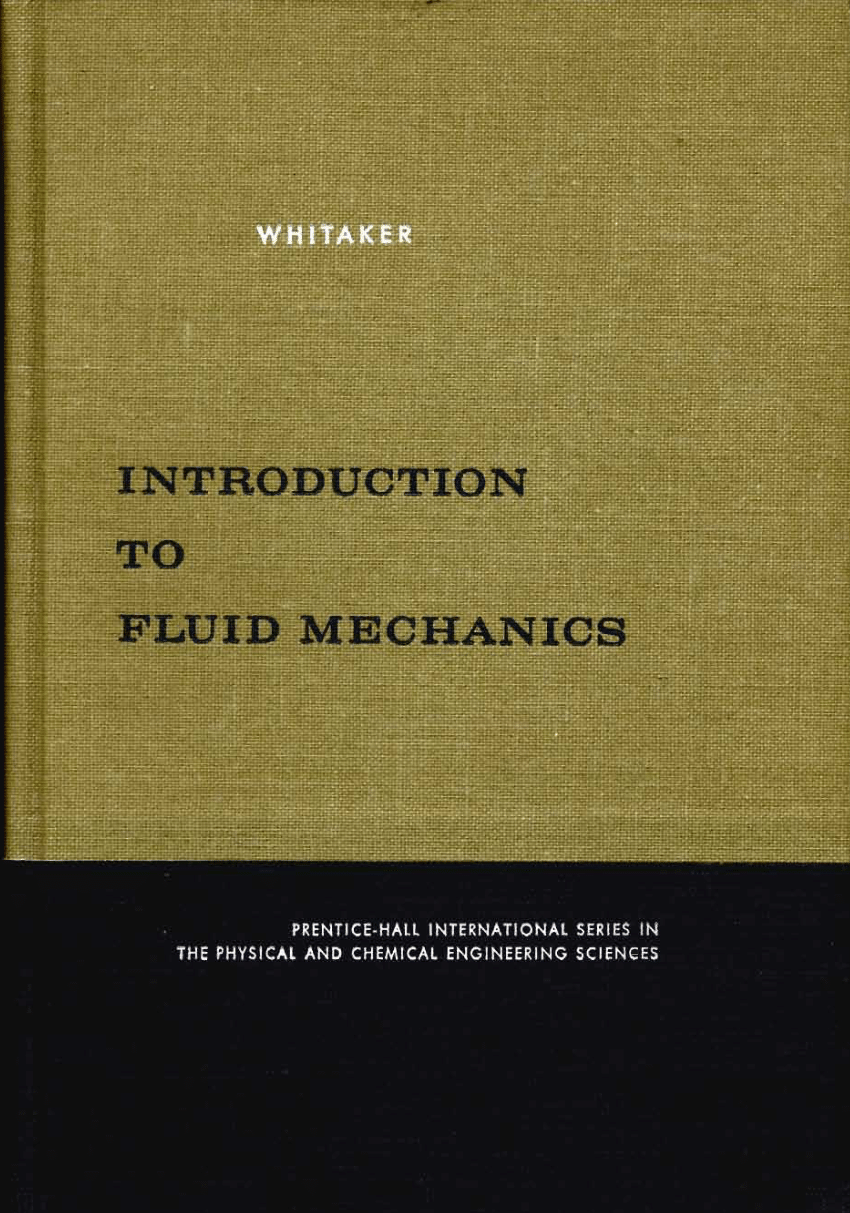 (PDF) Introduction Fluid Mechanics