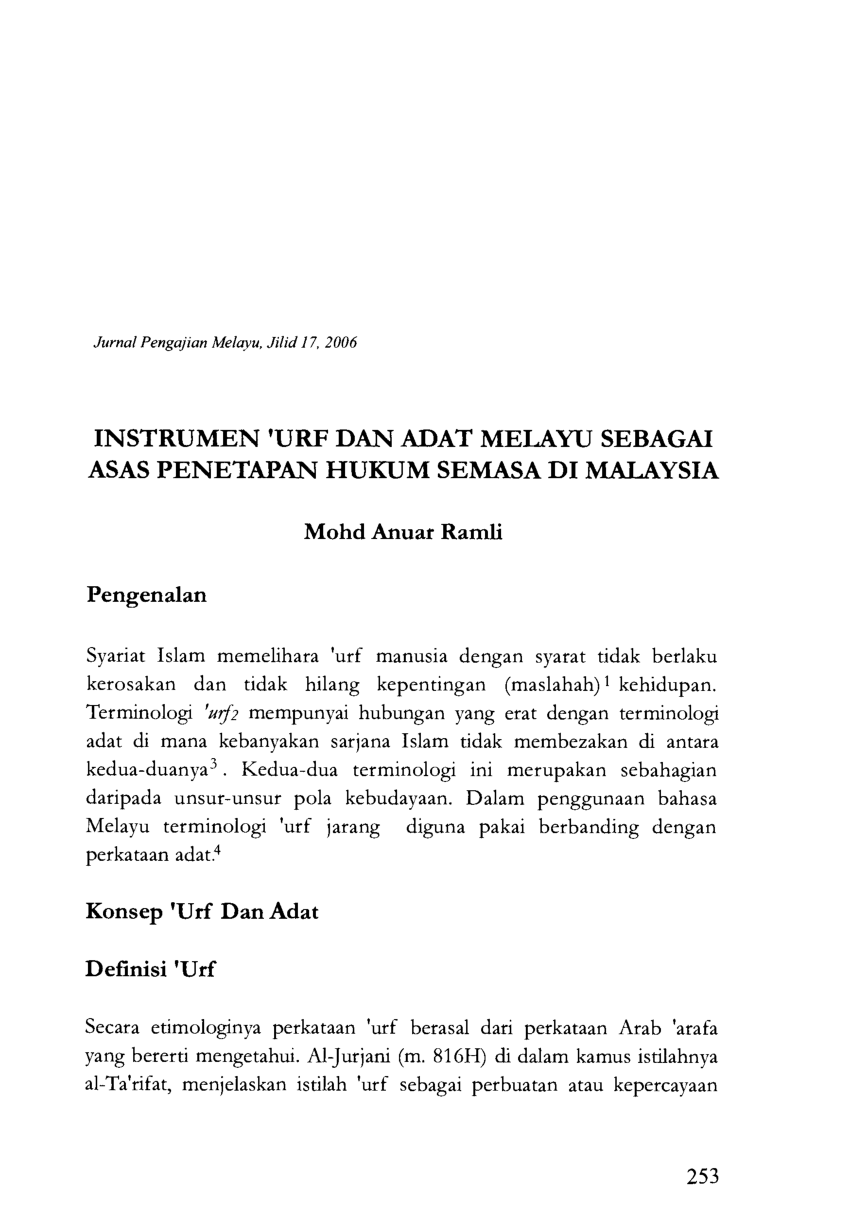 Definisi kebudayaan tradisional malaysia