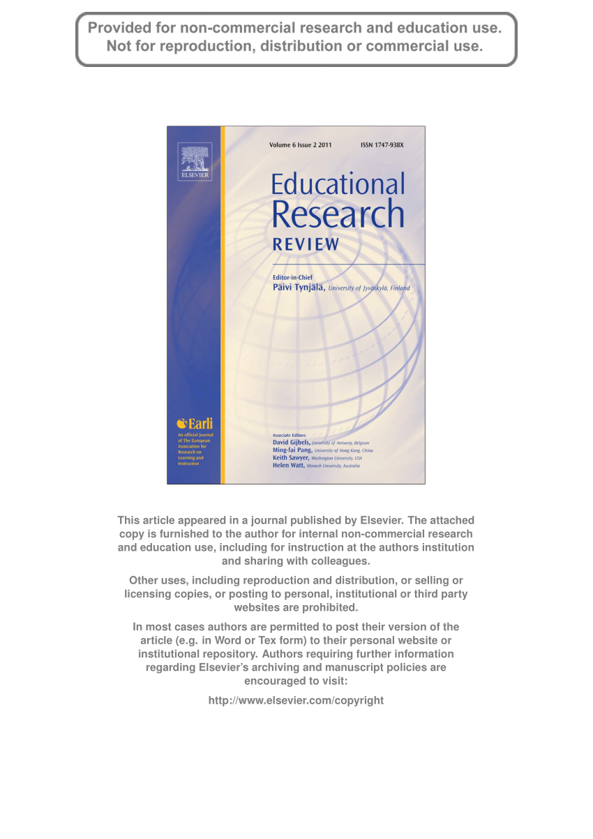 (PDF) Factors affecting students’ selfefficacy in higher education