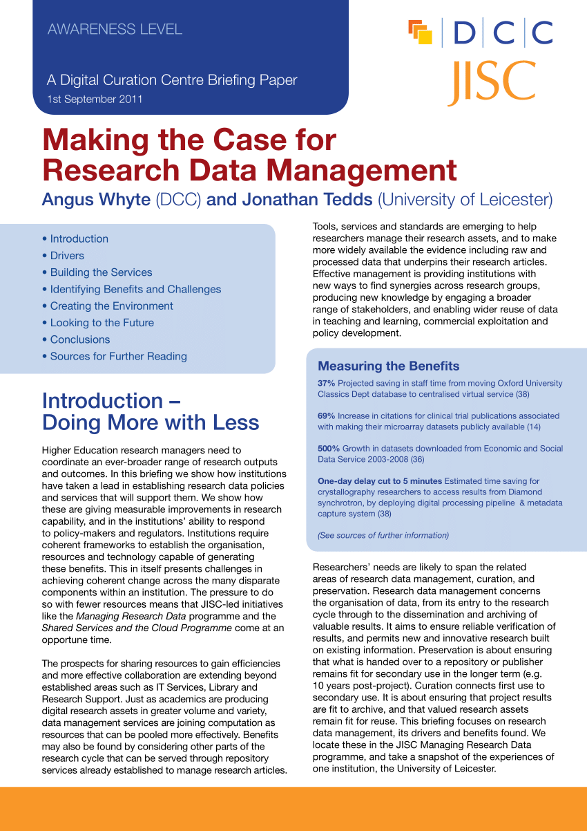 research data management pdf