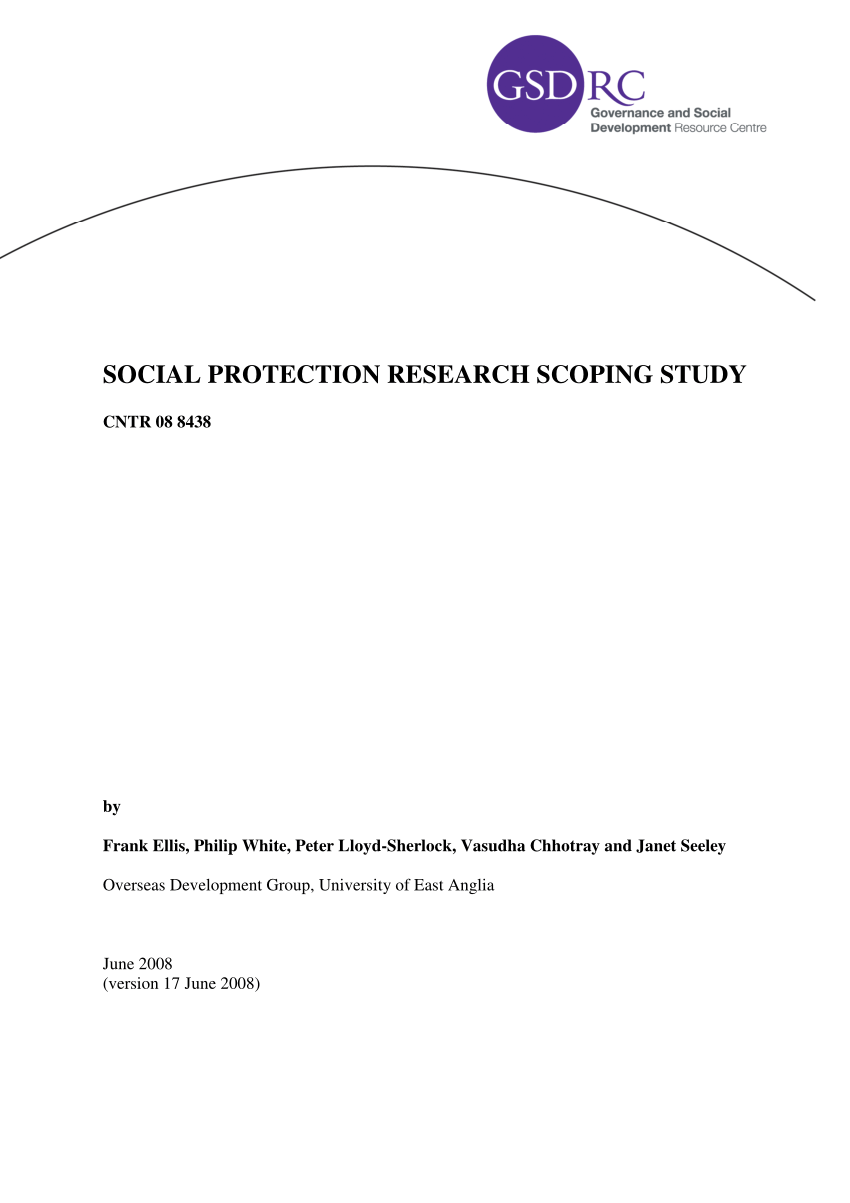 case study on social protection