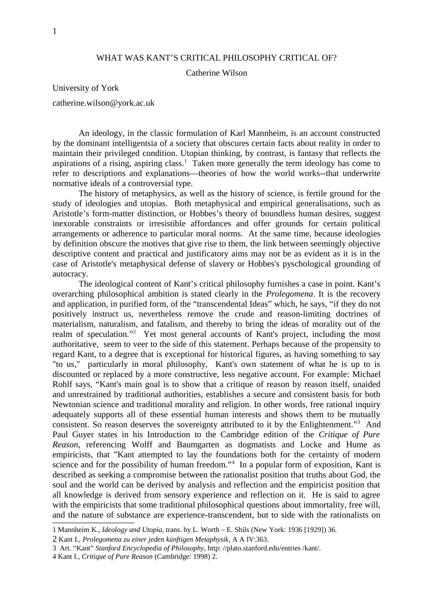 Vocab, PDF, Immanuel Kant
