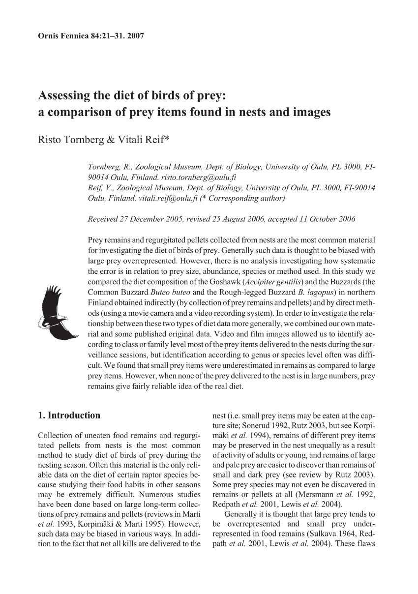 Birds Of Prey PDF Free Download