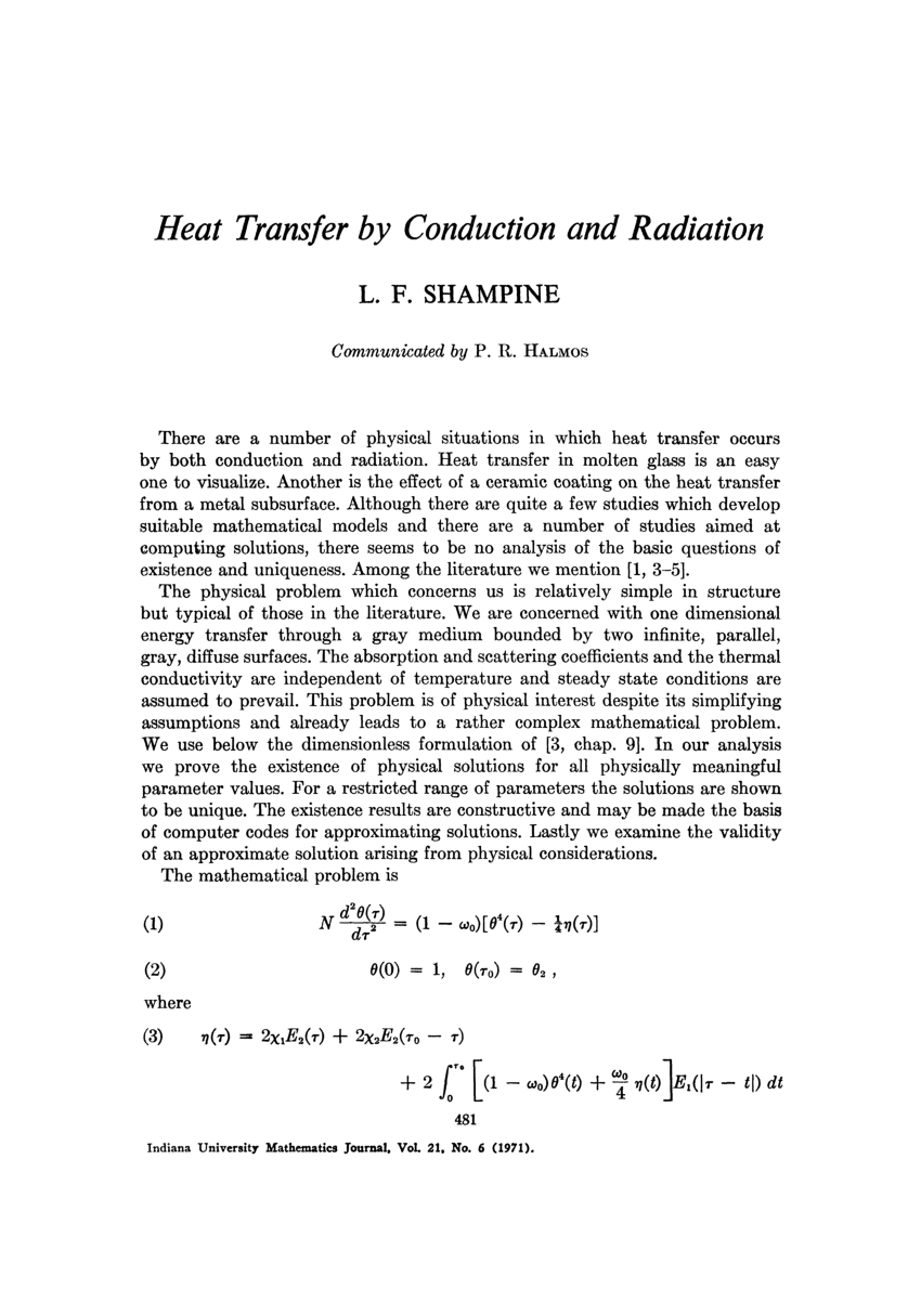 conduction heat transfer schneider pdf