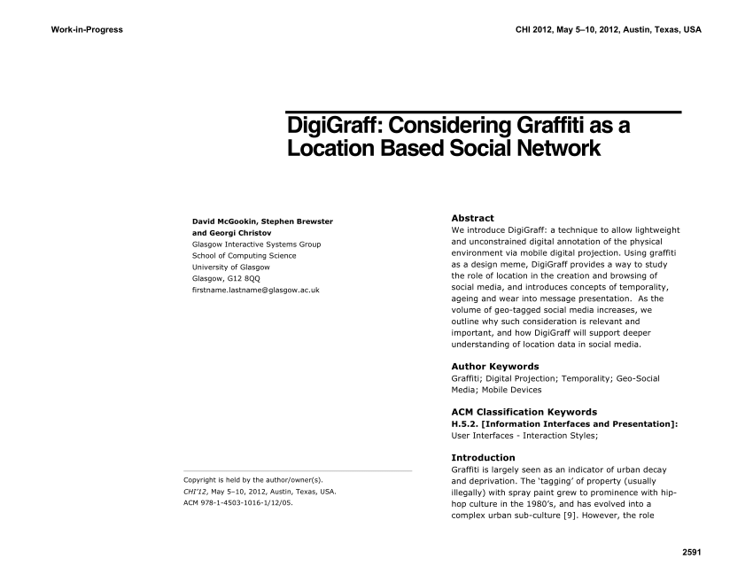 PDF) DigiGraff: considering graffiti as a location based social ...