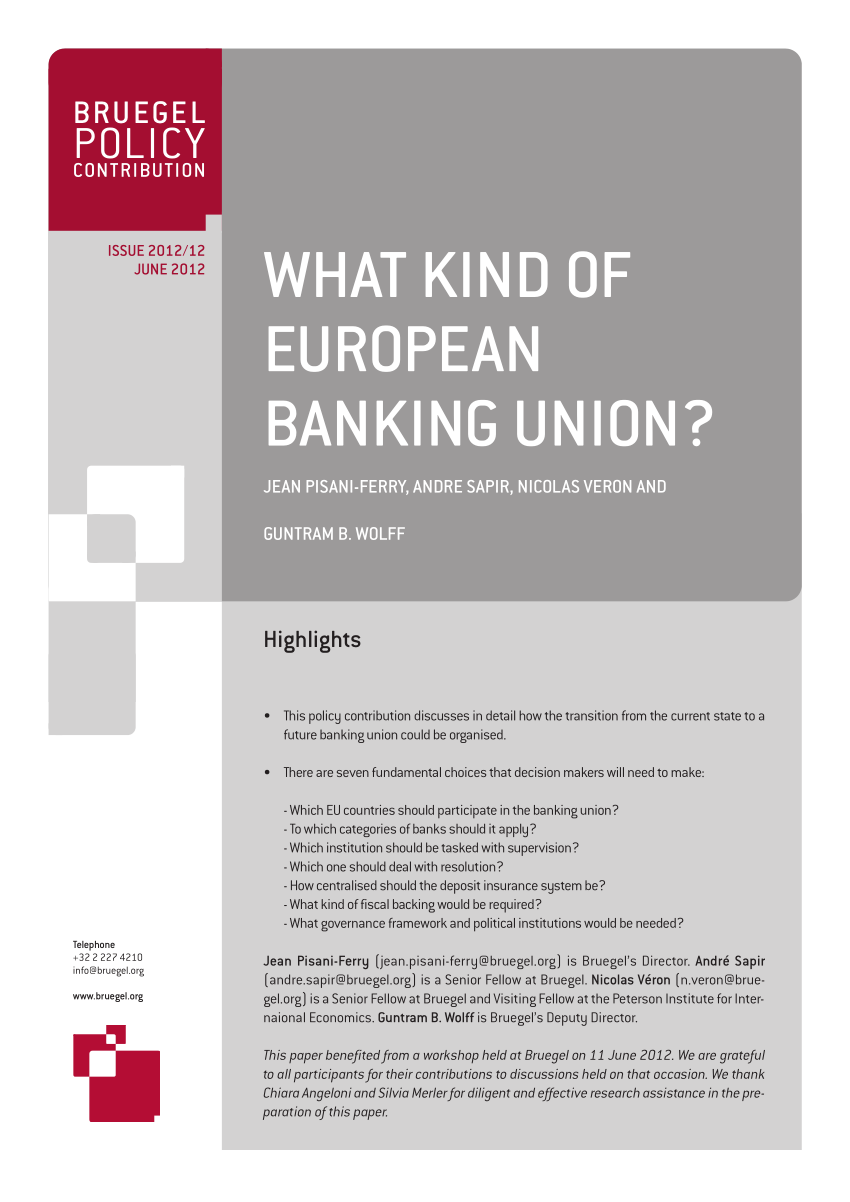 92%OFF!】 Banking Union as a Shock Absorber by Ansgar Belke  www.dgae.finances.bj