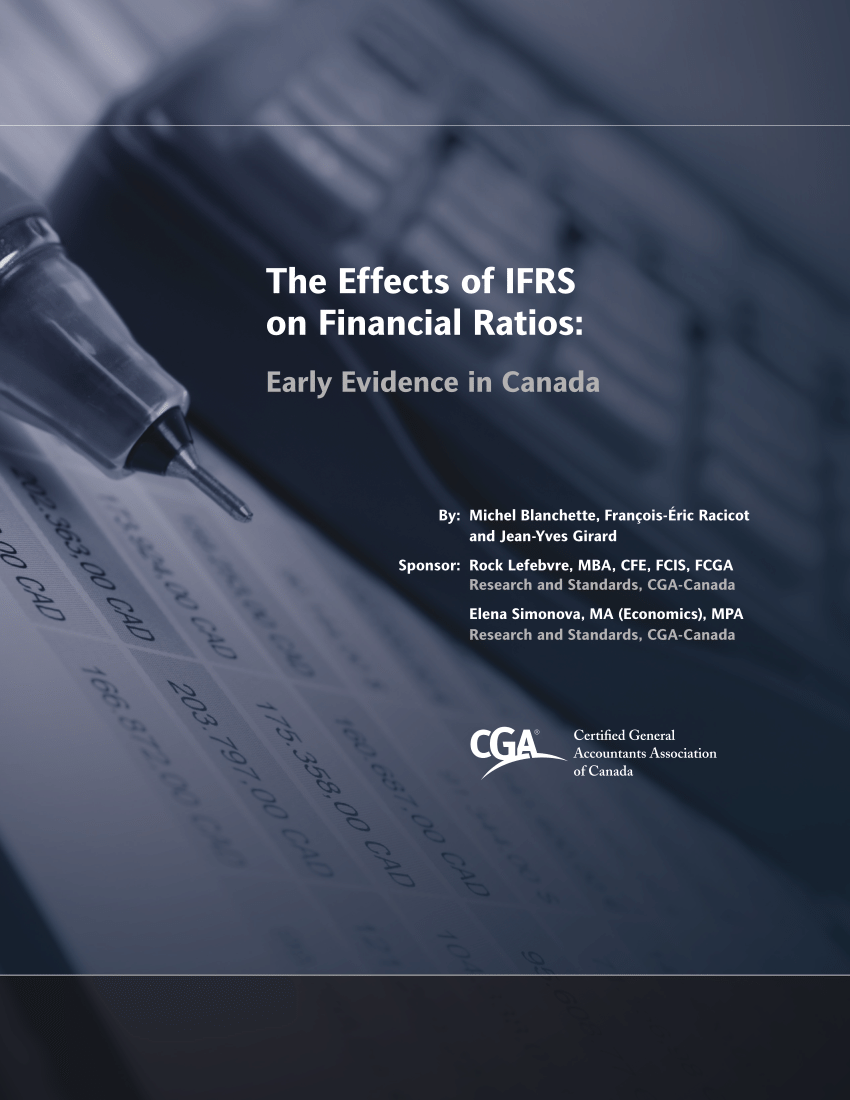 Pdf The Effects Of Ifrs On Financial Ratios Early Evidence In Canada