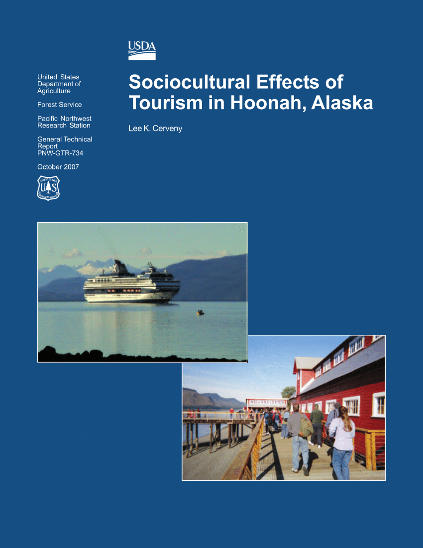 PDF) Sociocultural Effects of Tourism in Hoonah, Alaska