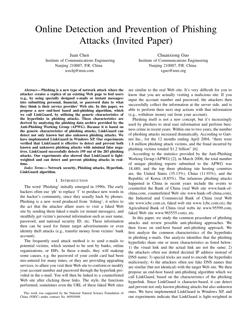 phishing attack research paper