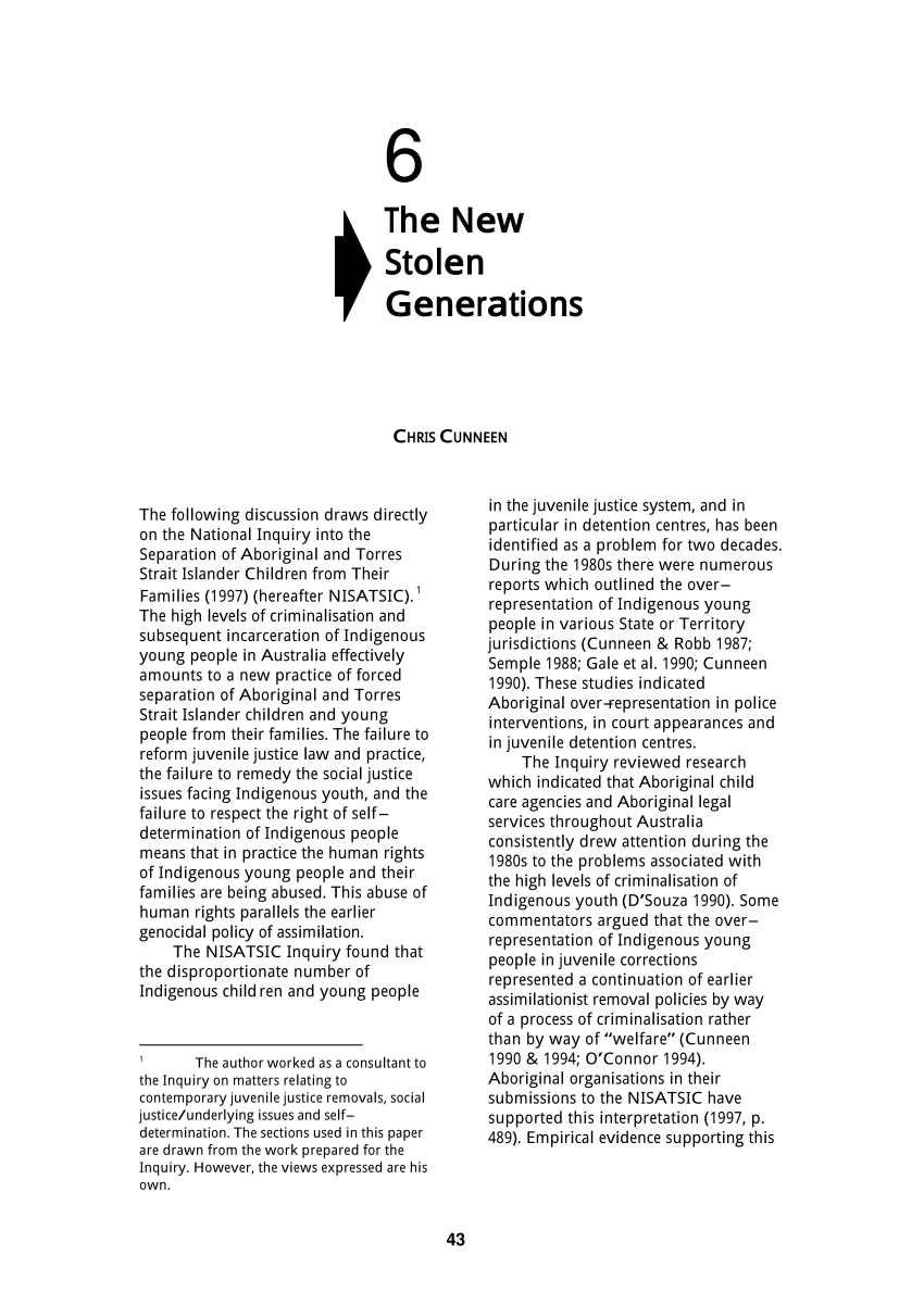 the stolen generation essay pdf