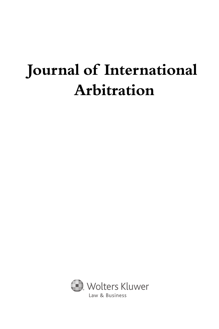 PDF) The New Arbitration Ordinance in Hong Kong