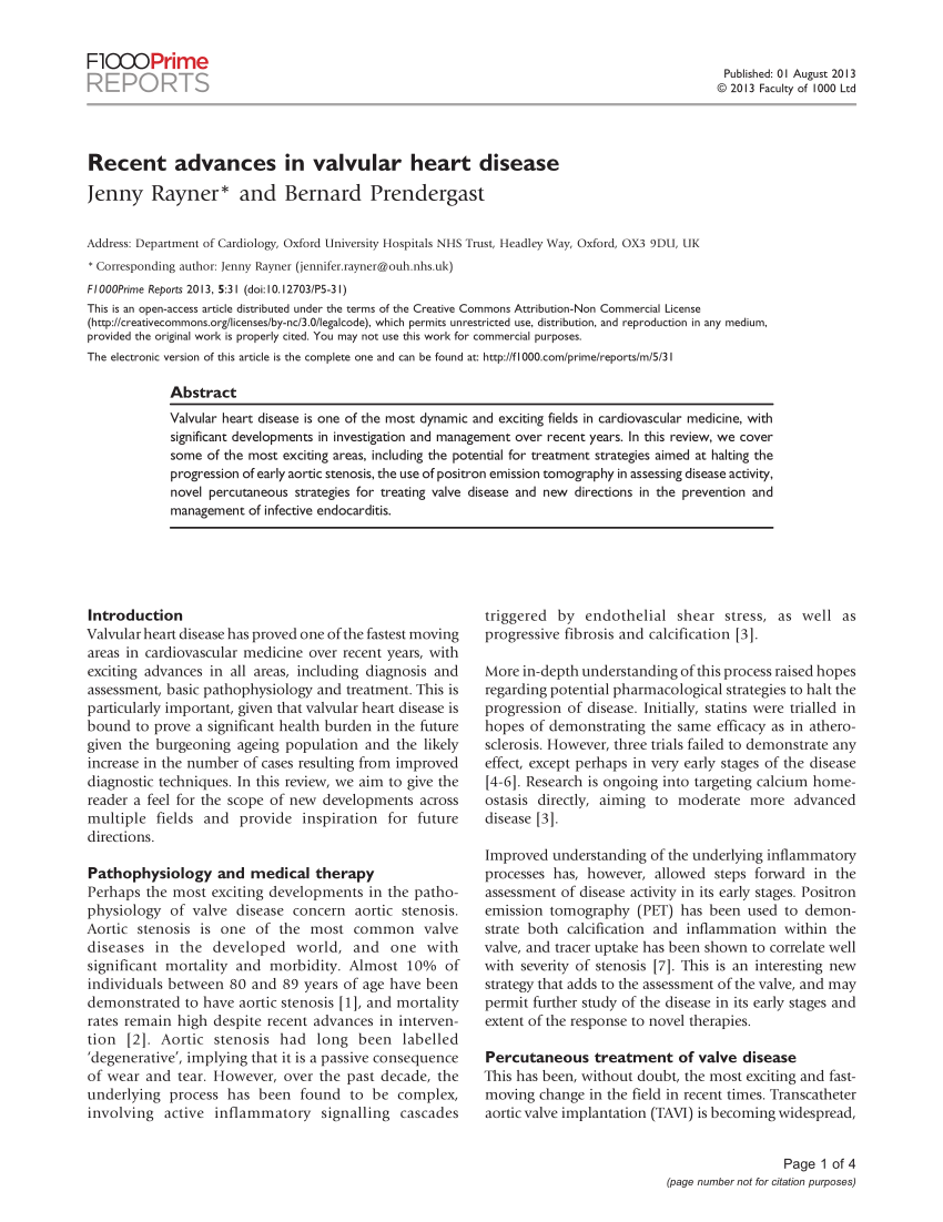 heart disease research paper