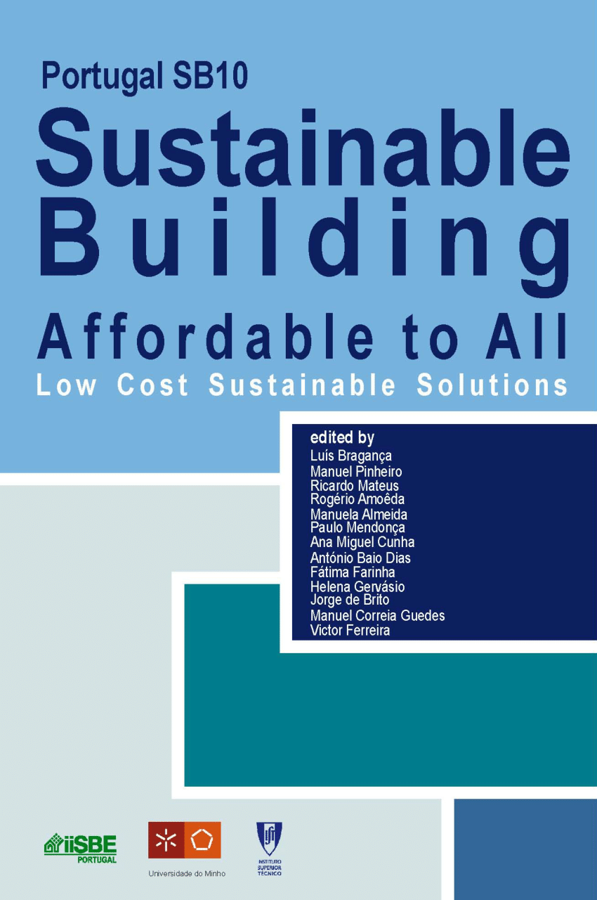 Pdf Portugal Sb10 Sustainable Building Affordable To All Low Cost Sustainable Solutions