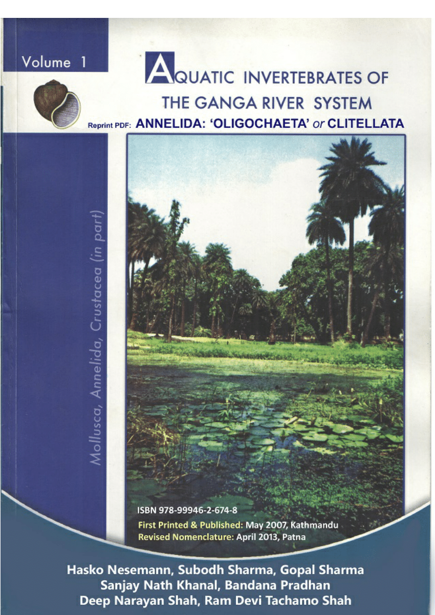 (PDF) 2007 Oligochaeta Aquatic Invertebrates