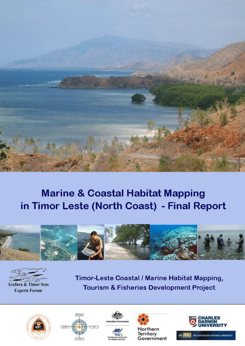 Timor-Leste Branch Roads Project Map