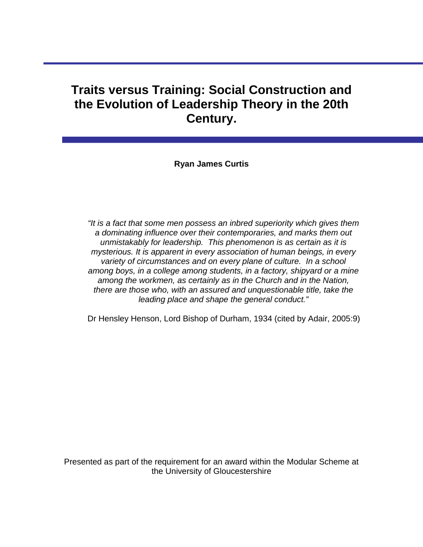 social theory dissertation
