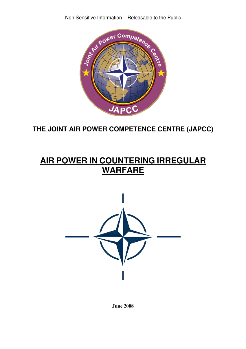 Pdf Air Power In Countering Irregular Activity - 