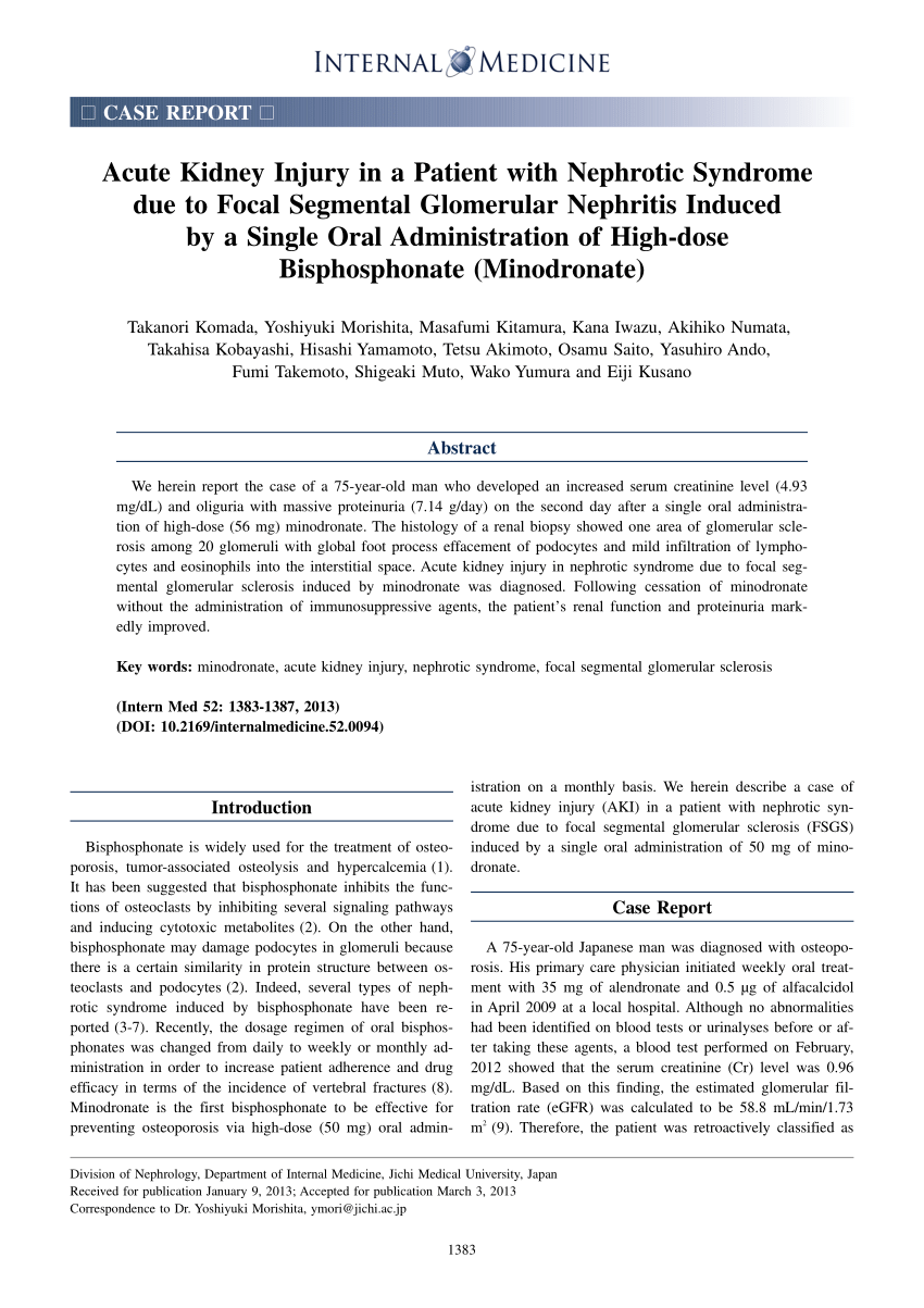 (PDF) Acute Poststreptococcal Glomerulonephritis with Acute Kidney